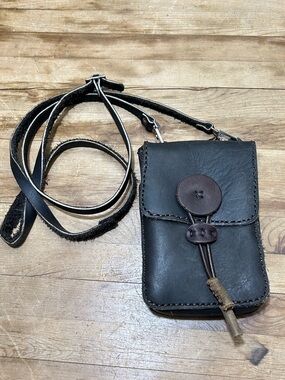 Handmade Leather Mini Bag / Belt Bag
